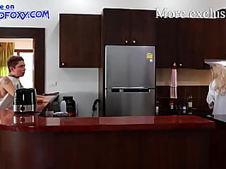 Almost caught anal with step daughter while cooking